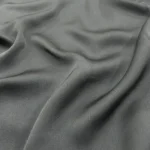 Echarpe en satin graine uni Gris Fonce 1.webp
