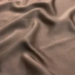 Echarpe en satin graine uni Marron Clair 1.webp