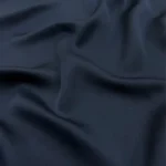 Echarpe en satin graine uni Navy 1.webp
