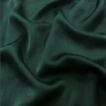 Echarpe en satin graine uni Vert 1.webp