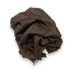 Echarpe unie en modal pur Brun Fonce 1.webp
