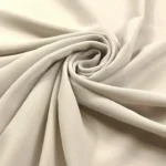 Grand Foulard Uni en Chiffon Gruau 1.webp