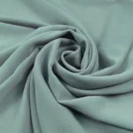 Grand Foulard Uni en Chiffon Oeuf de canard 1.webp